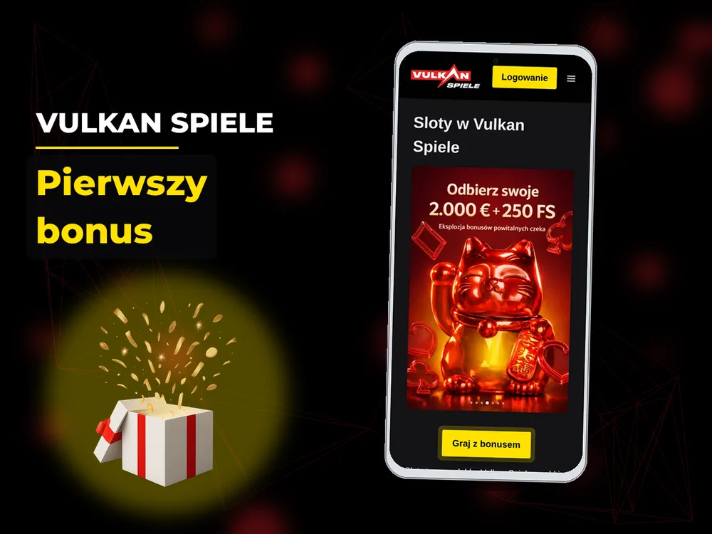 Vulkan Spiele - Pierwszy bonus
