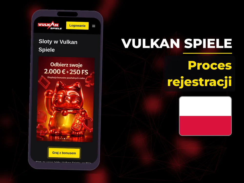 Vulkan Spiele - Proces rejestracji