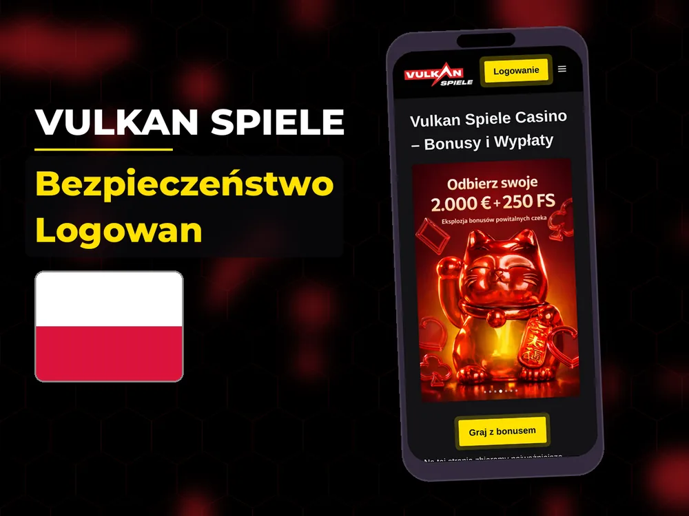 Vulkan Spiele - Bezpieczeństwo Logowan