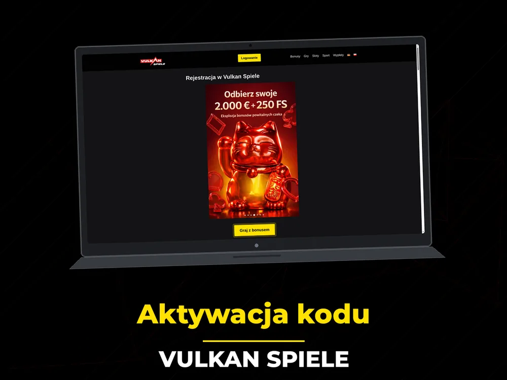 Vulkan Spiele - Aktywacja kodu