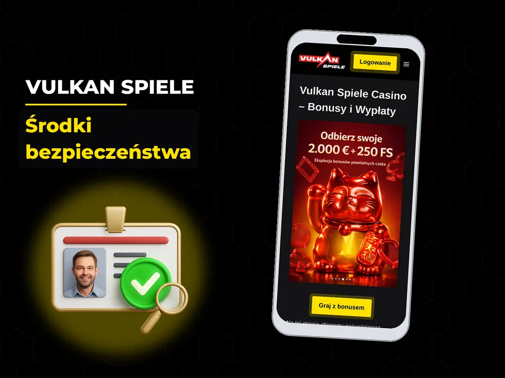 Vulkan Spiele - Środki bezpieczeństwa