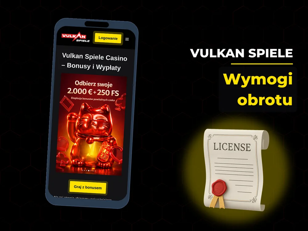 Vulkan Spiele - Wymogi obrotu