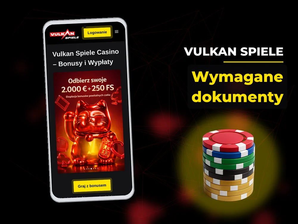 Vulkan Spiele - Wymagane dokumenty