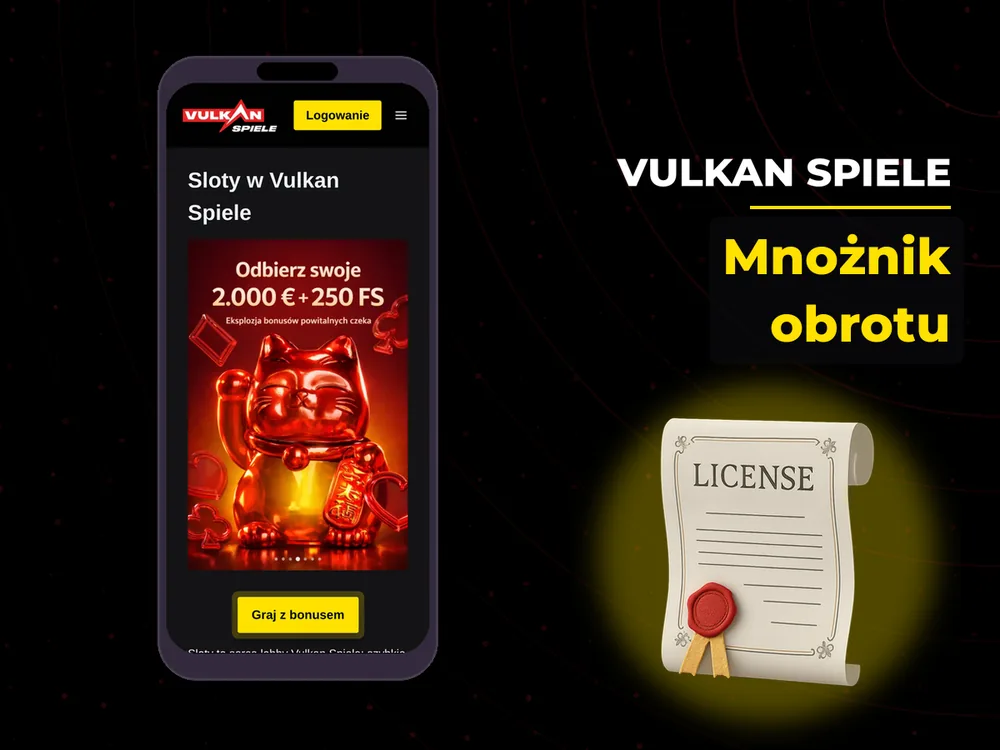 Vulkan Spiele - Mnożnik obrotu
